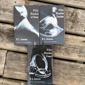 Fifty Shades Trilogy: Grey,  Darker, Freed Books